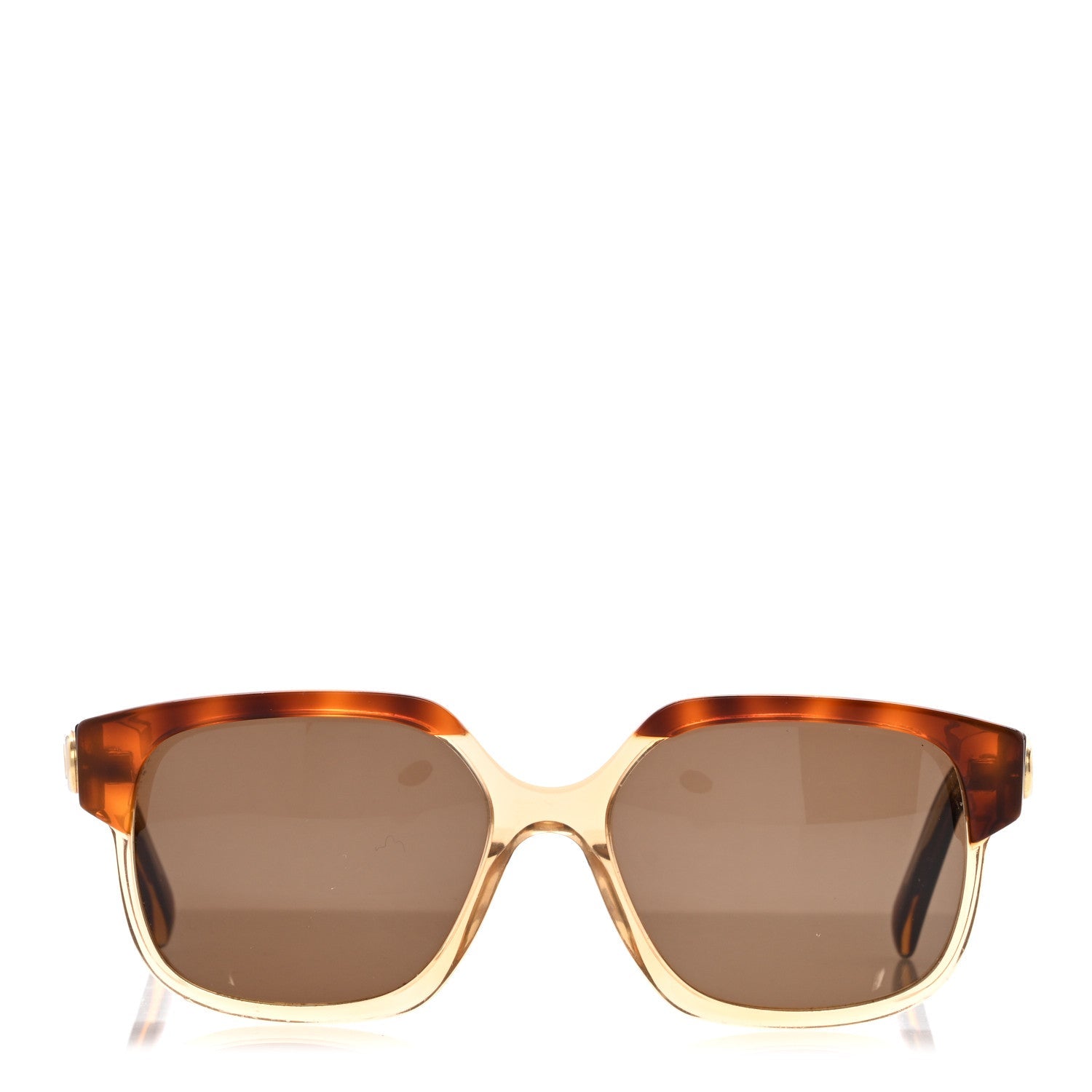 Celine Square Sunglasses — Tortoise