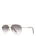 Louis Vuitton Aviator Sunglasses — Silver Z0340U