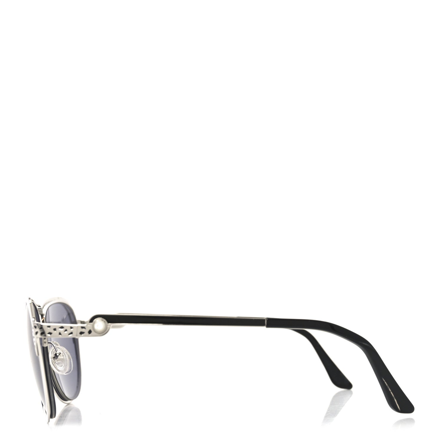 Cartier Cat-Eye Sunglasses — Silver