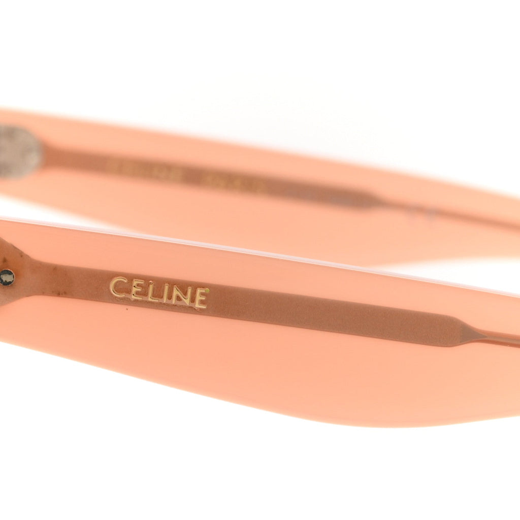 Celine Oversized Cat-Eye Sunglasses — Black