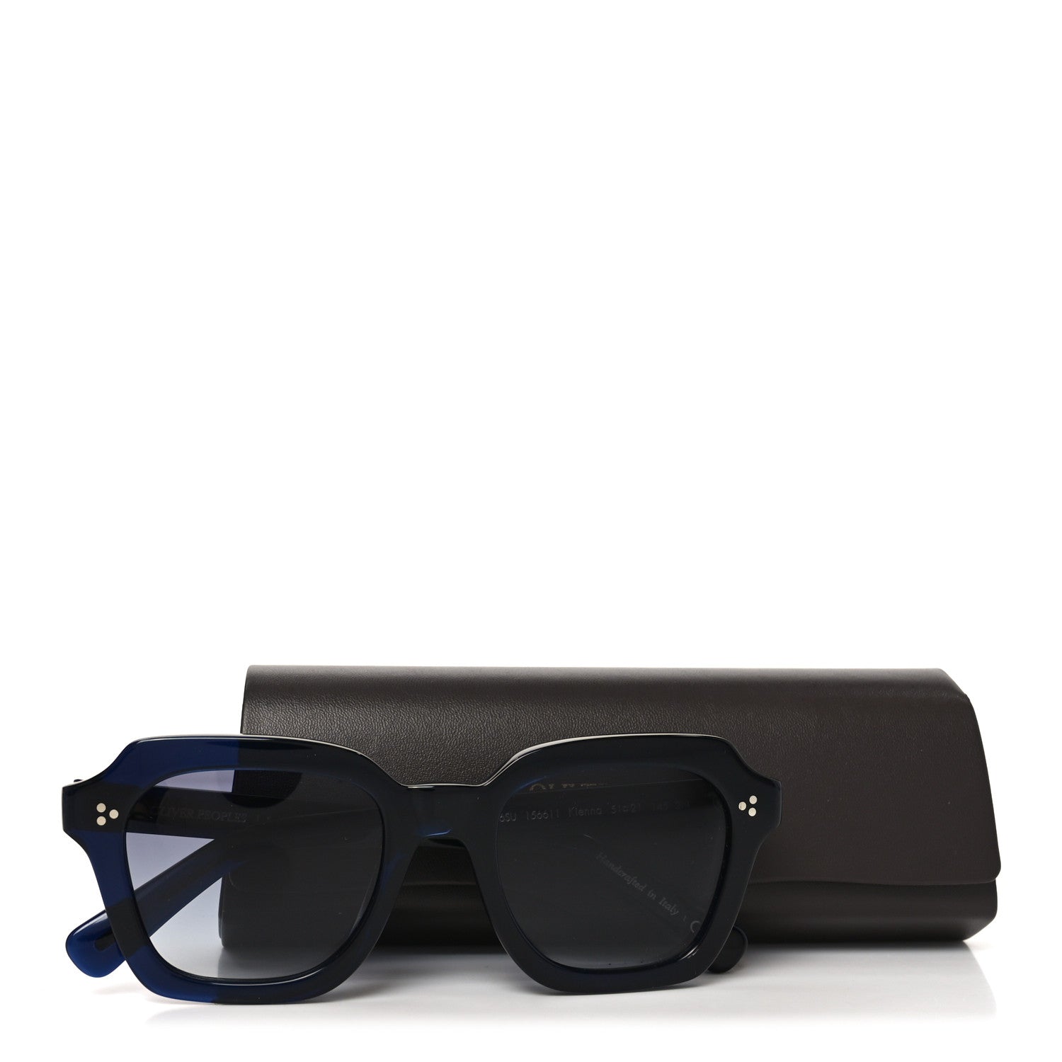Oliver Peoples Wayfarer Sunglasses — Blue