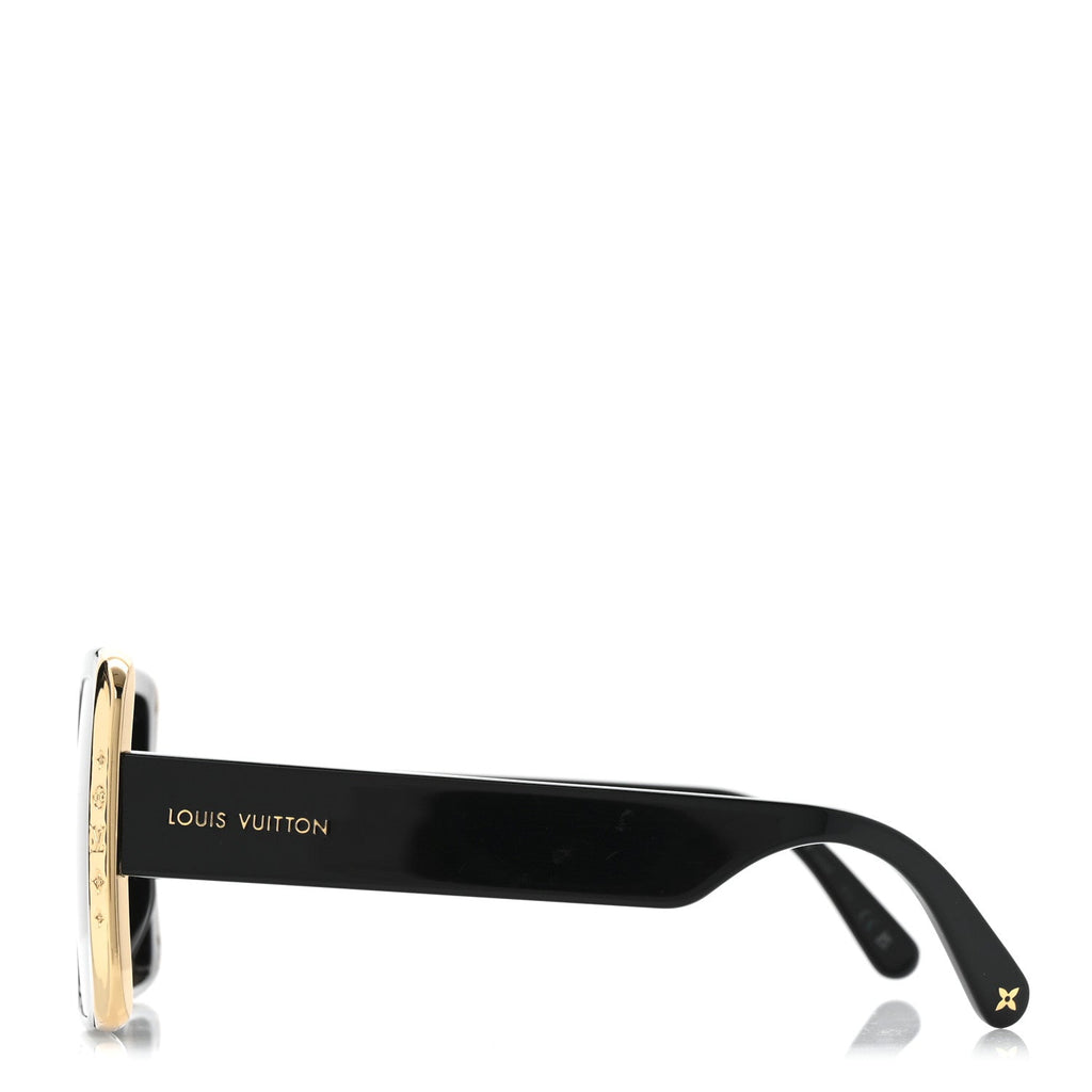 Louis Vuitton Square Sunglasses — Black Z1664W