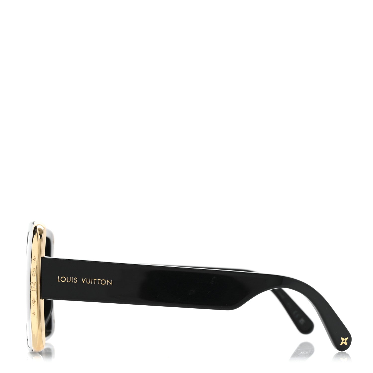 Louis Vuitton Square Sunglasses — Black Z1664W