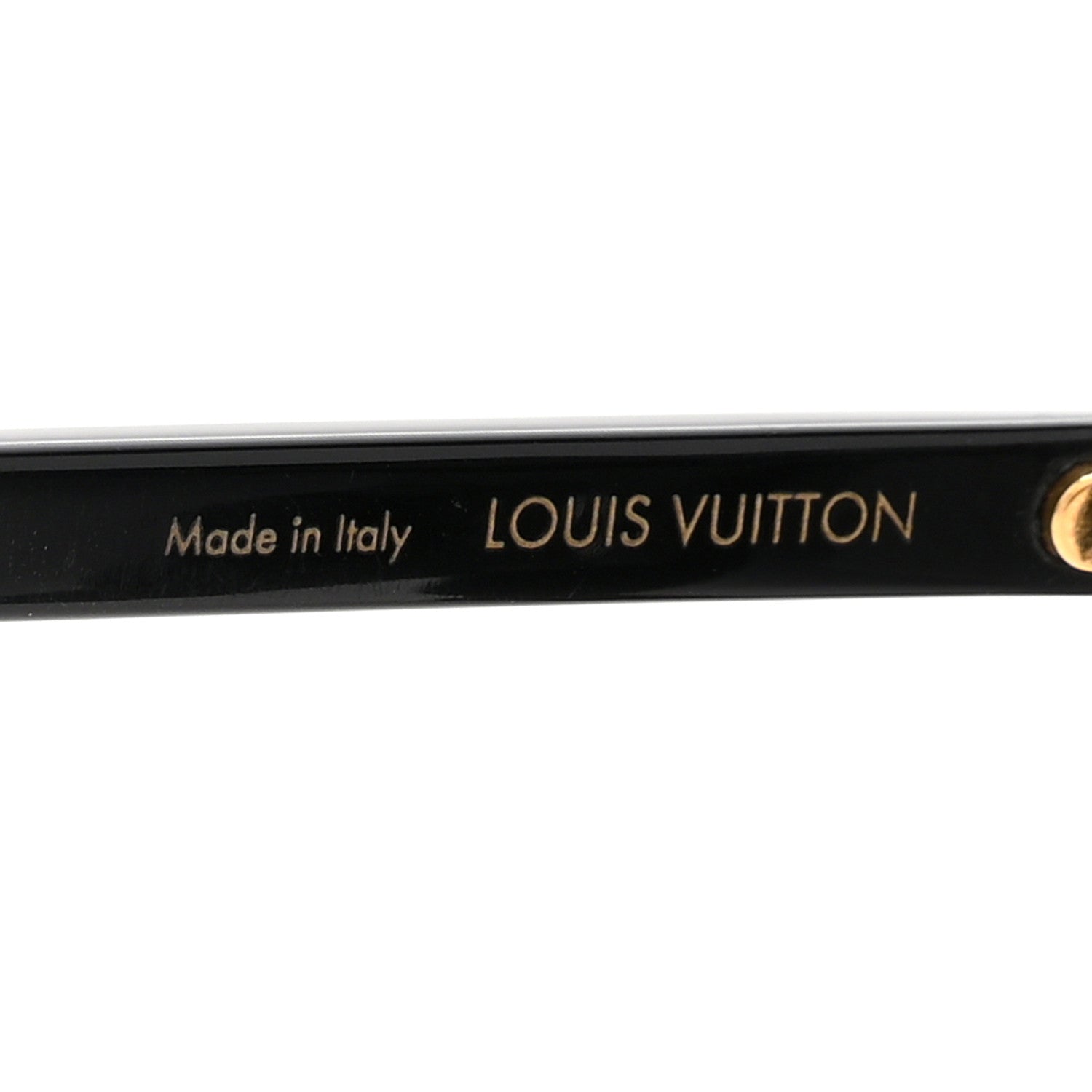 Louis Vuitton Square Sunglasses — Black Z1217E