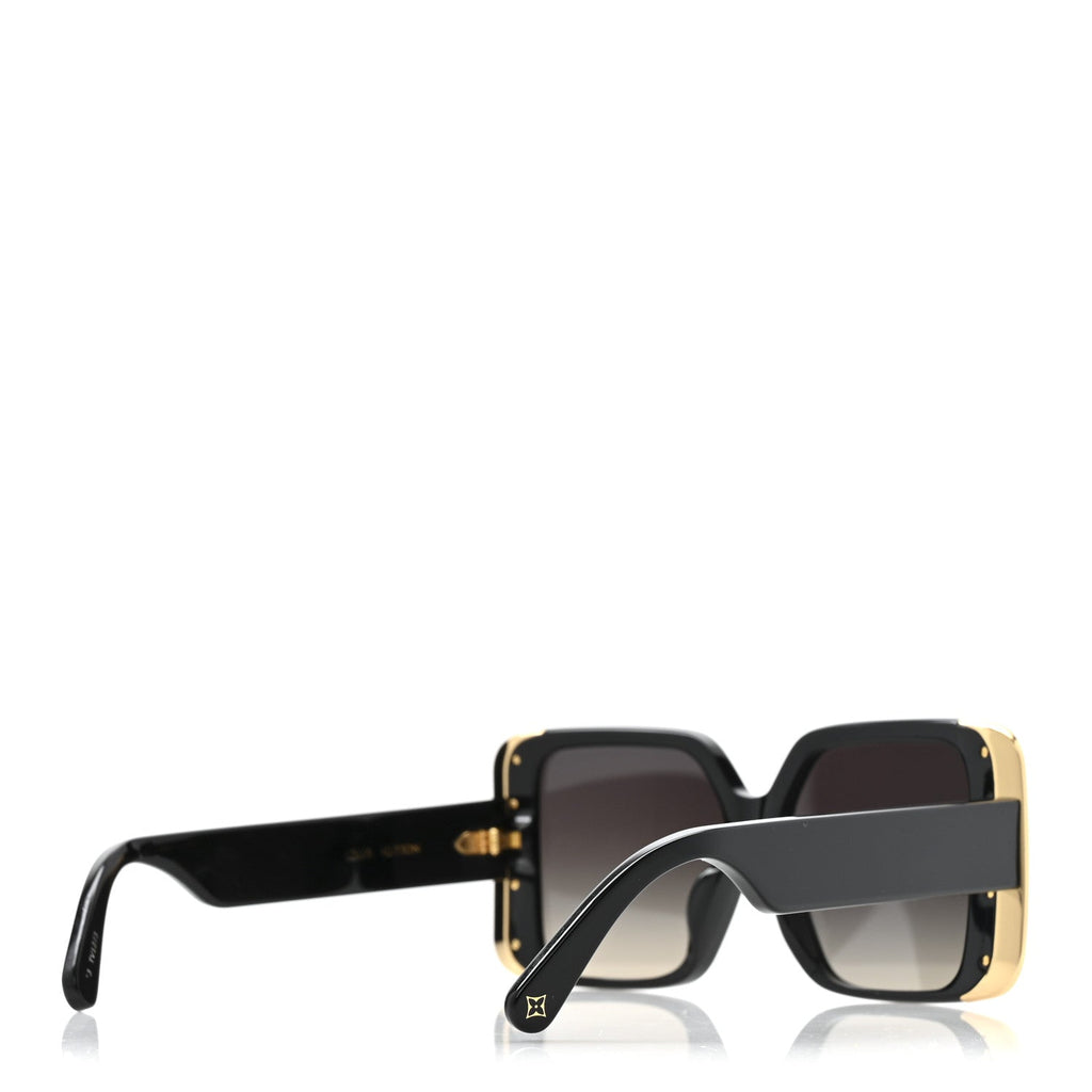 Louis Vuitton Square Sunglasses — Black Z1664W