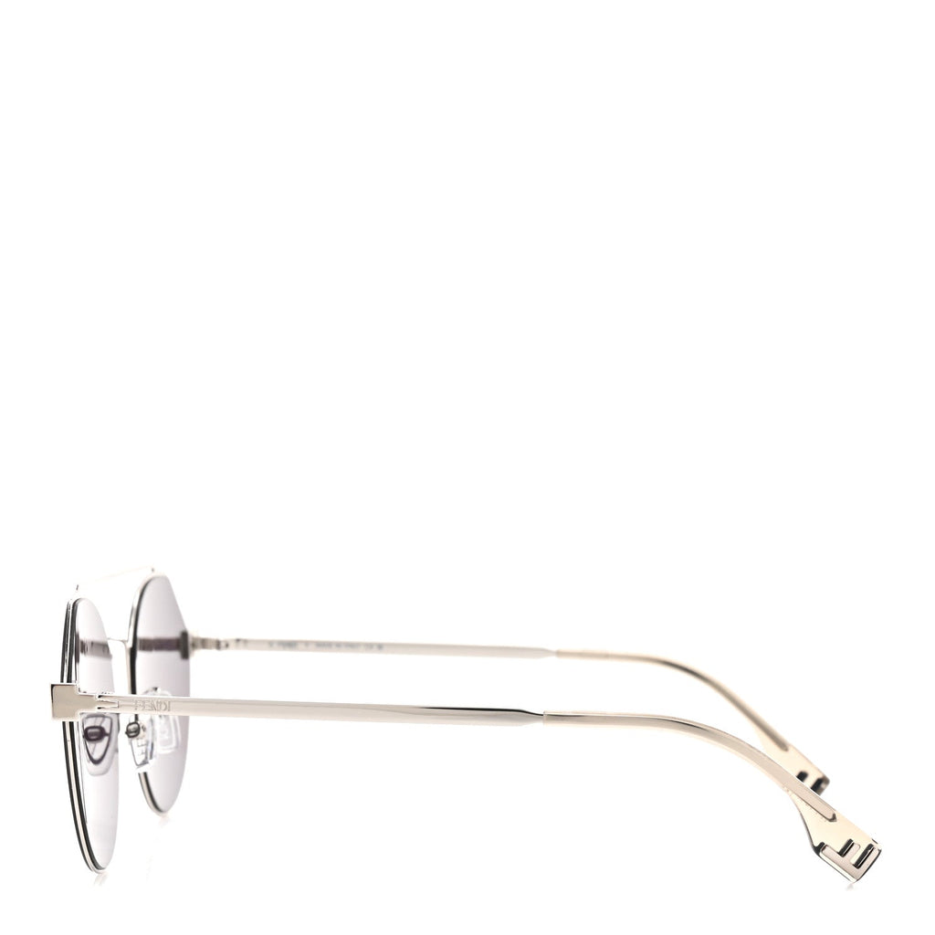 Fendi Aviator Sunglasses — Grey