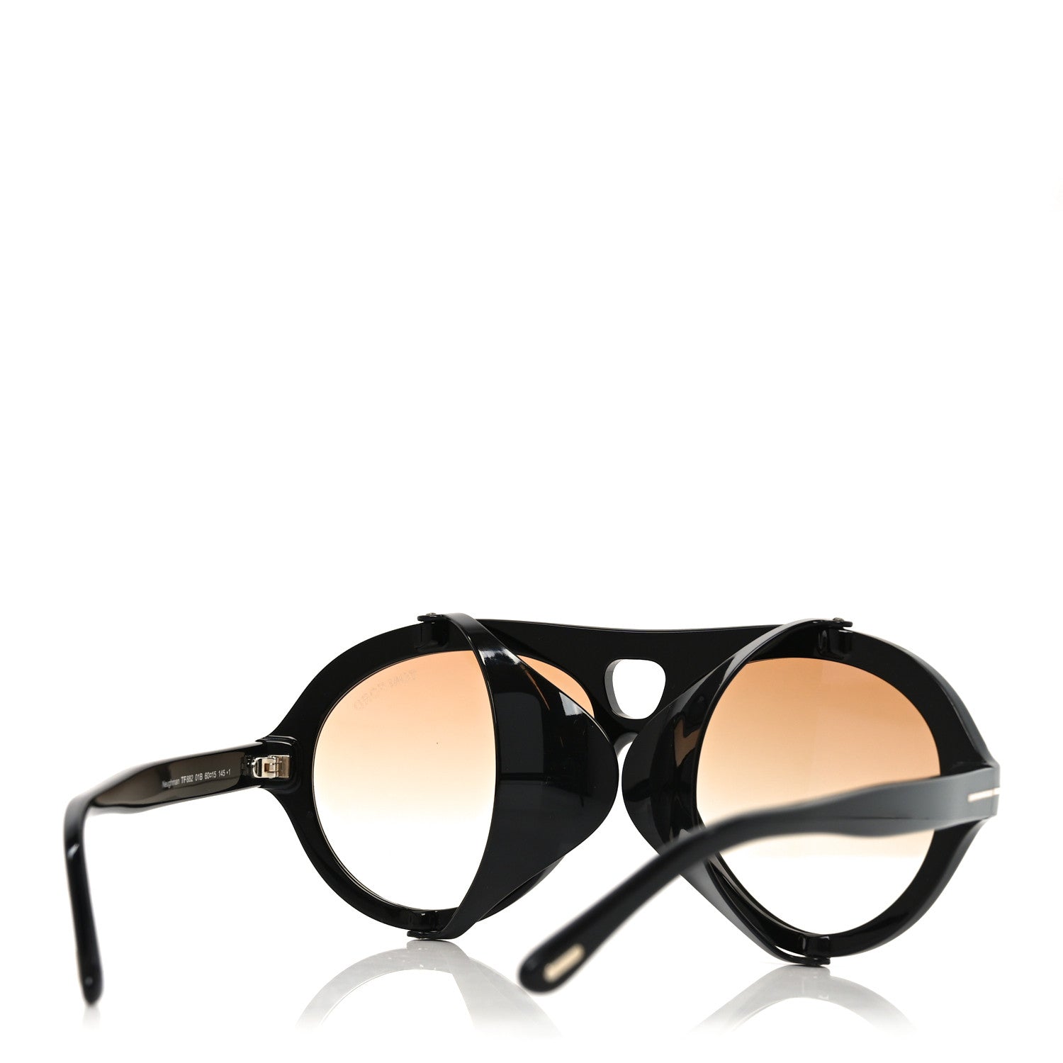 Tom Ford Square Sunglasses — Black TF882