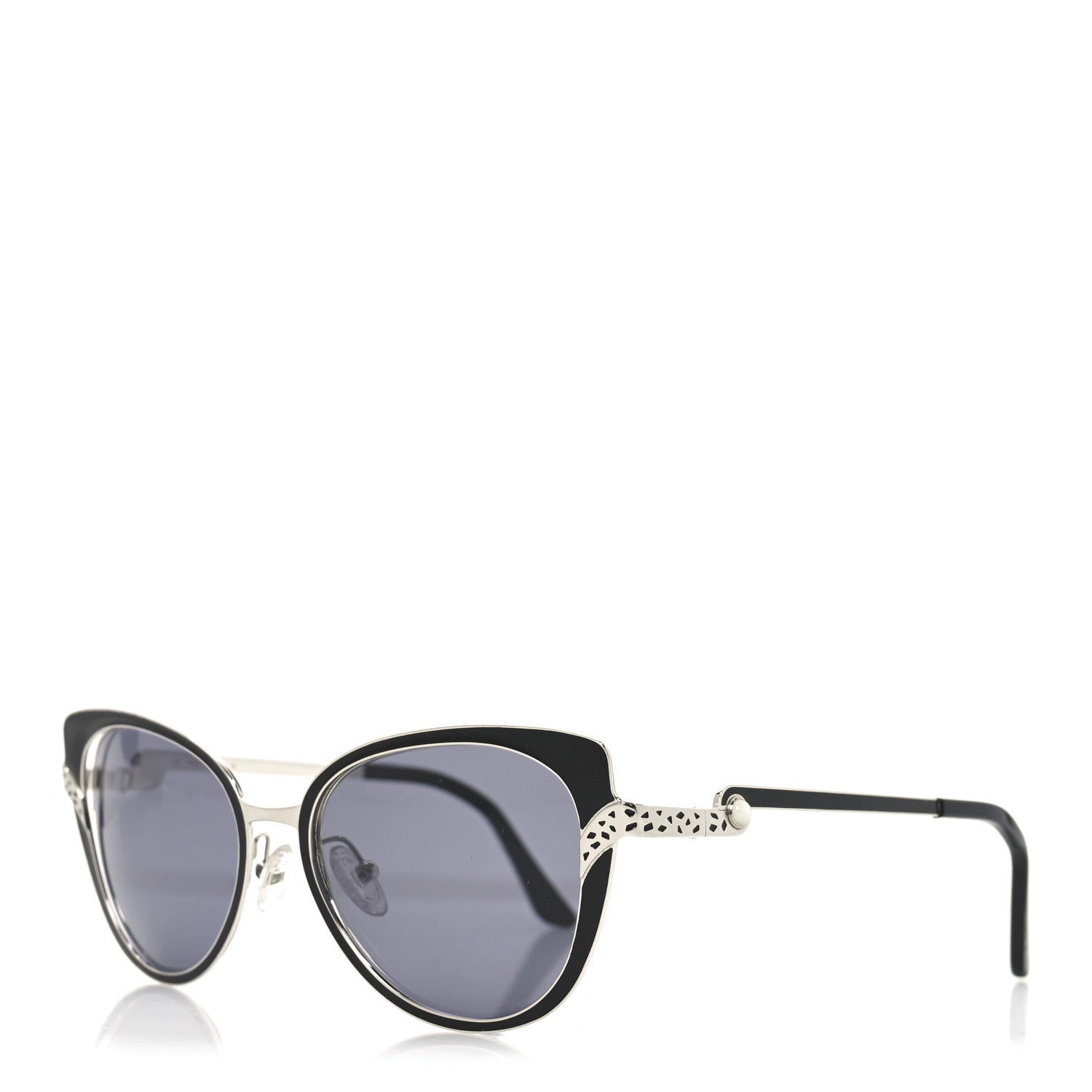 Cartier Cat-Eye Sunglasses — Silver