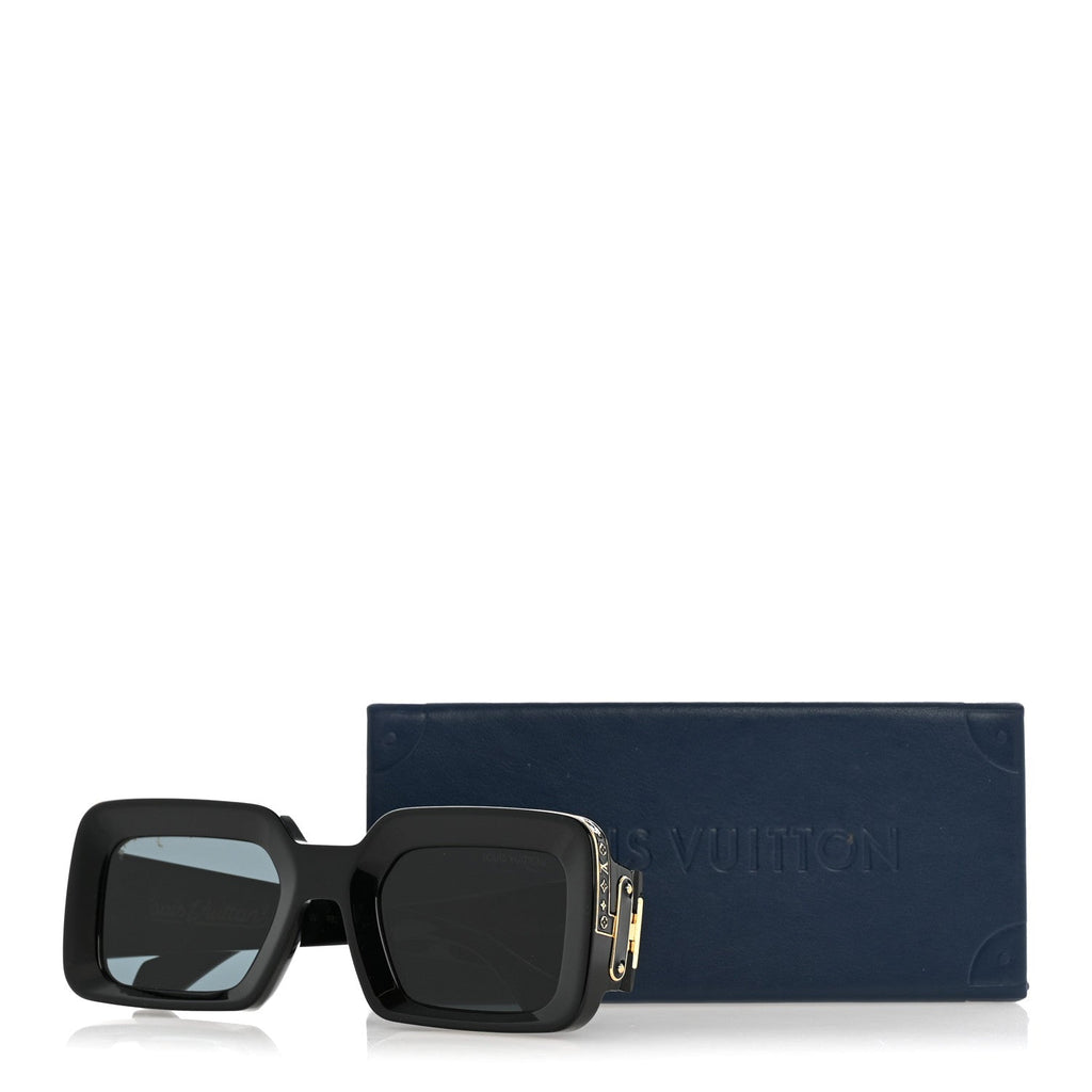 Louis Vuitton Square Sunglasses — Black Z1591W