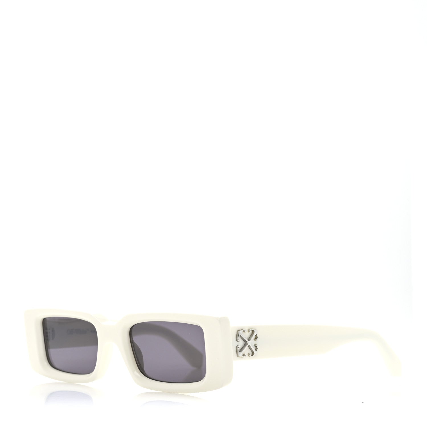 Off-White Square Sunglasses — White