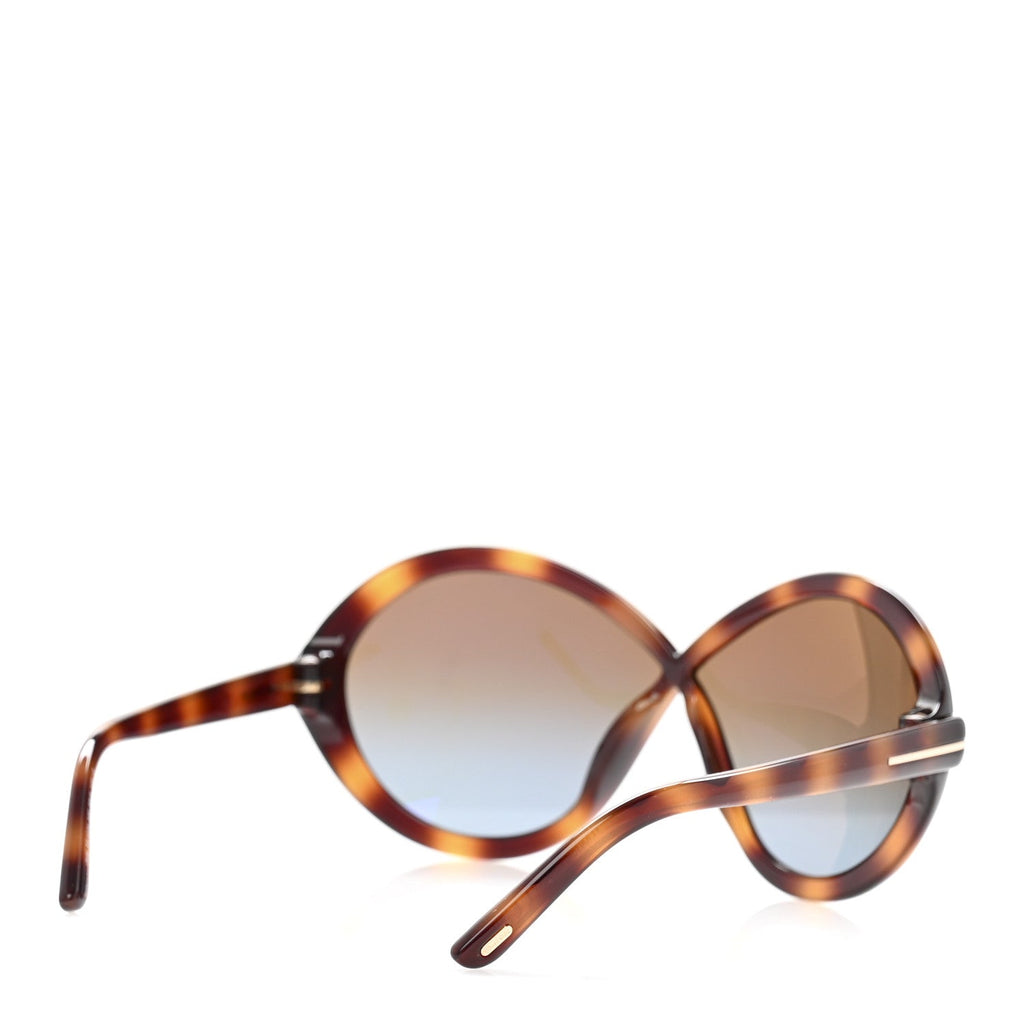 Tom Ford Oversized Sunglasses — Tortoise TF1070