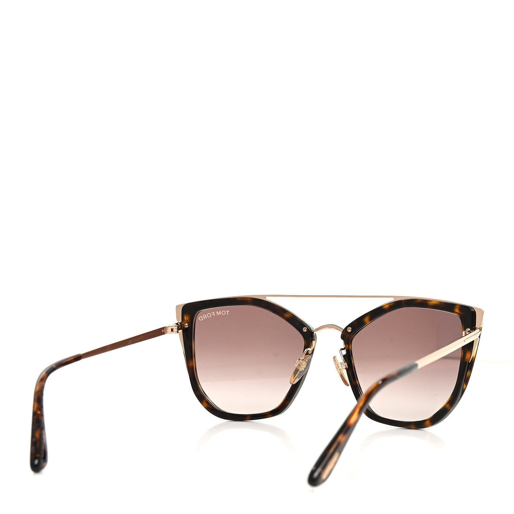 Tom Ford Square Sunglasses — Tortoise TF648