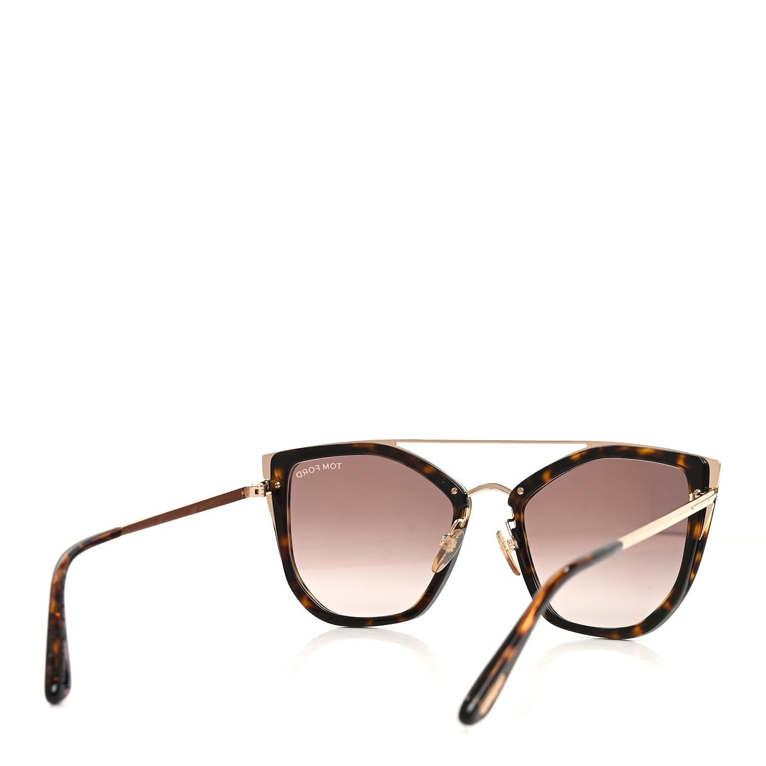 Tom Ford Square Sunglasses — Tortoise TF648