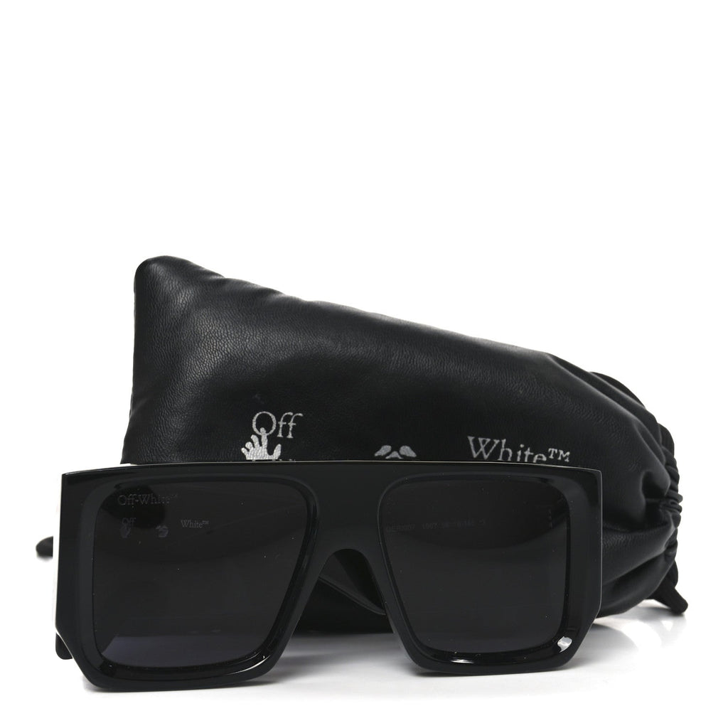 Off-White Square Sunglasses — Black