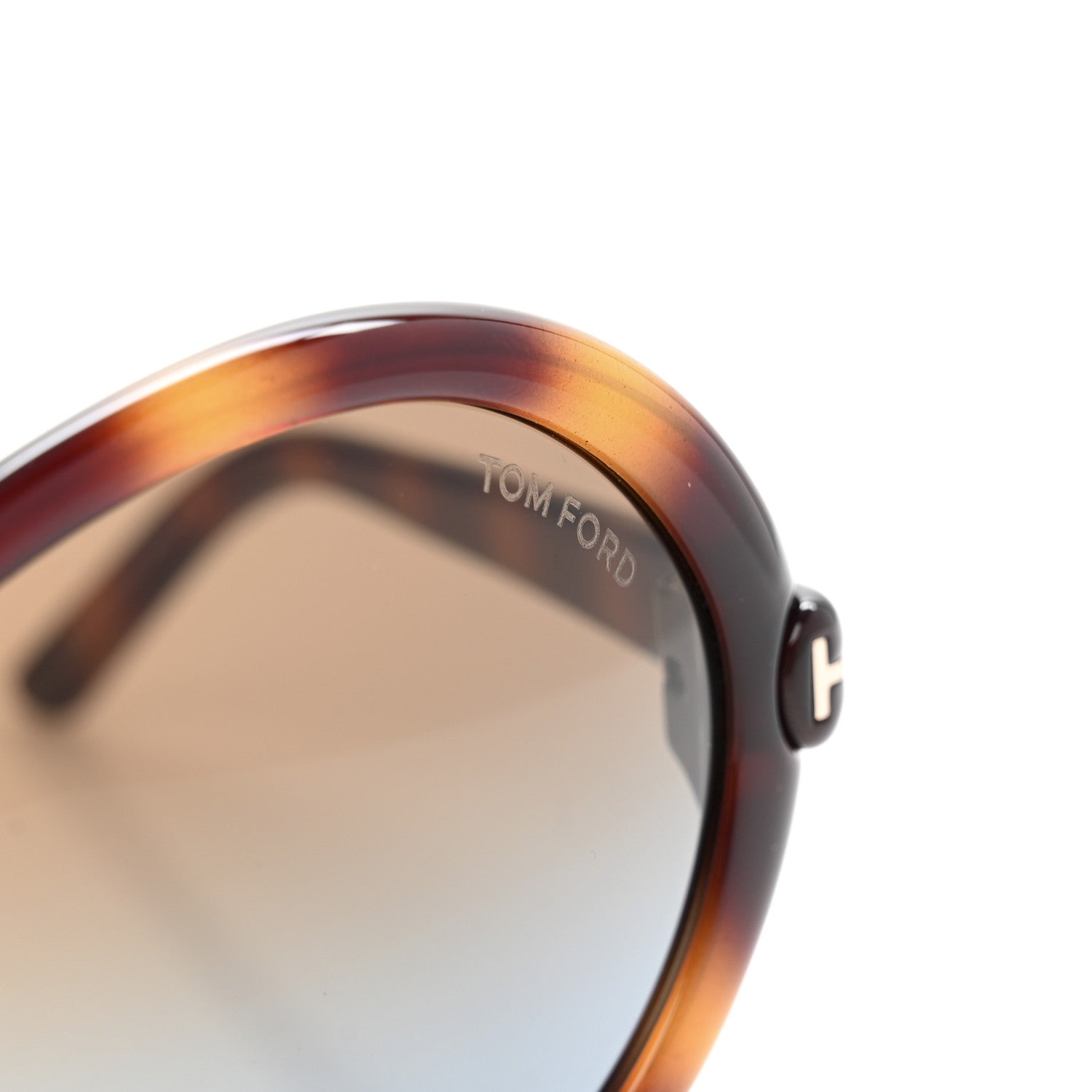 Tom Ford Oversized Sunglasses — Tortoise TF1070