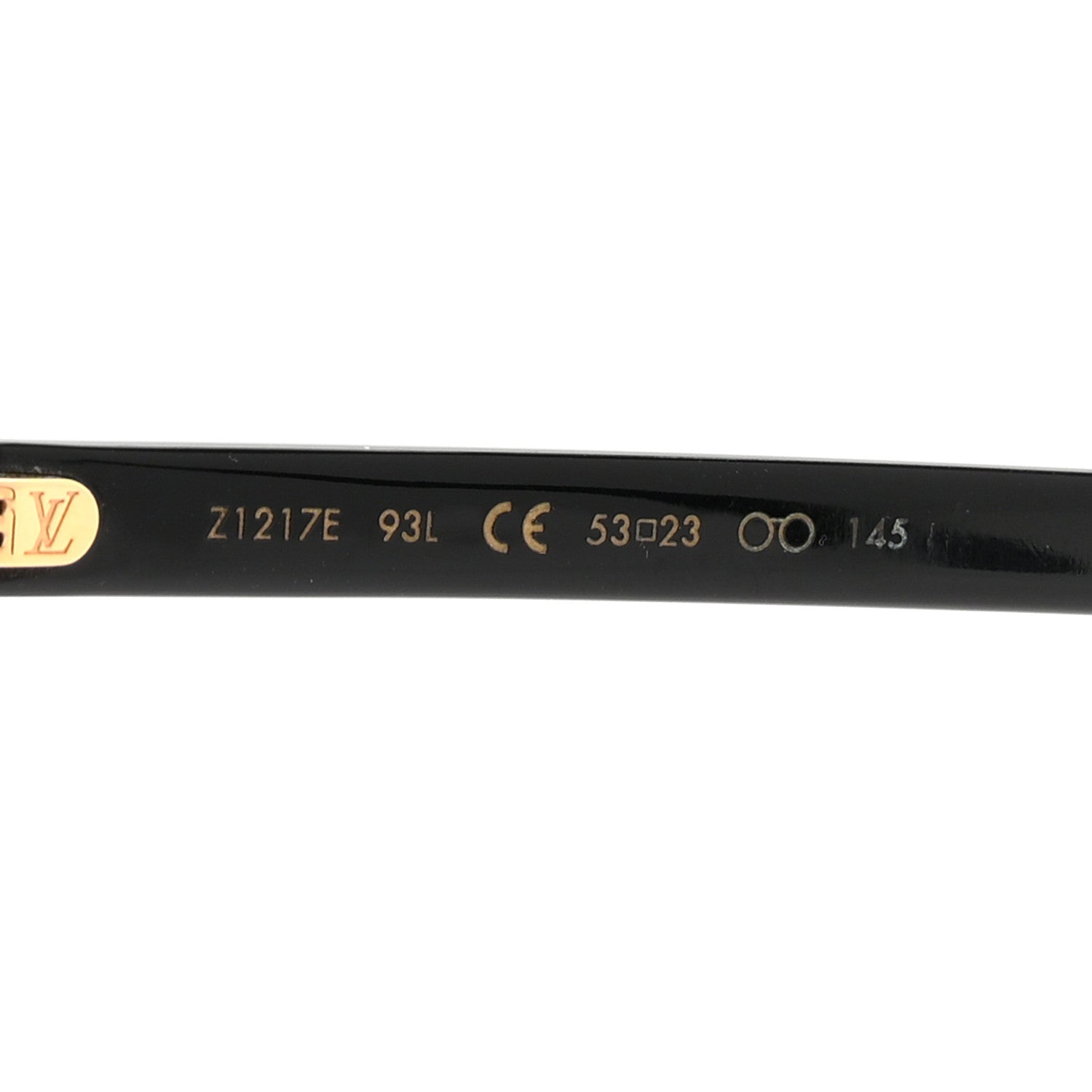Louis Vuitton Square Sunglasses — Black Z1217E