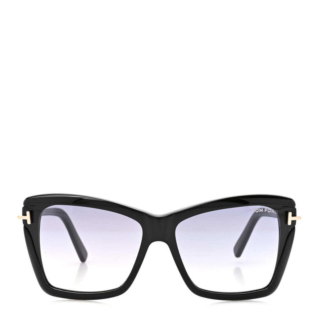 Tom Ford Cat-Eye Sunglasses — Black TF849