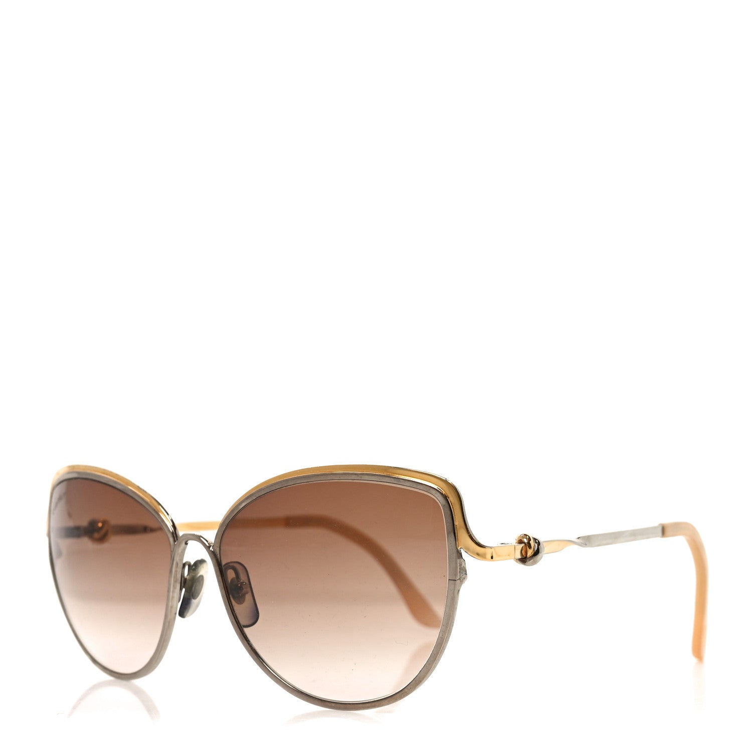 Cartier Square Sunglasses — Brown