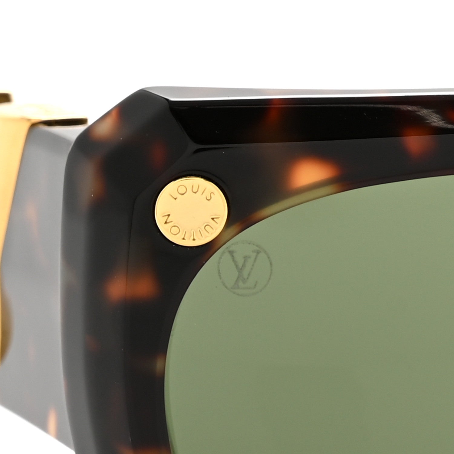 Louis Vuitton Round Sunglasses — Tortoise Z0904W