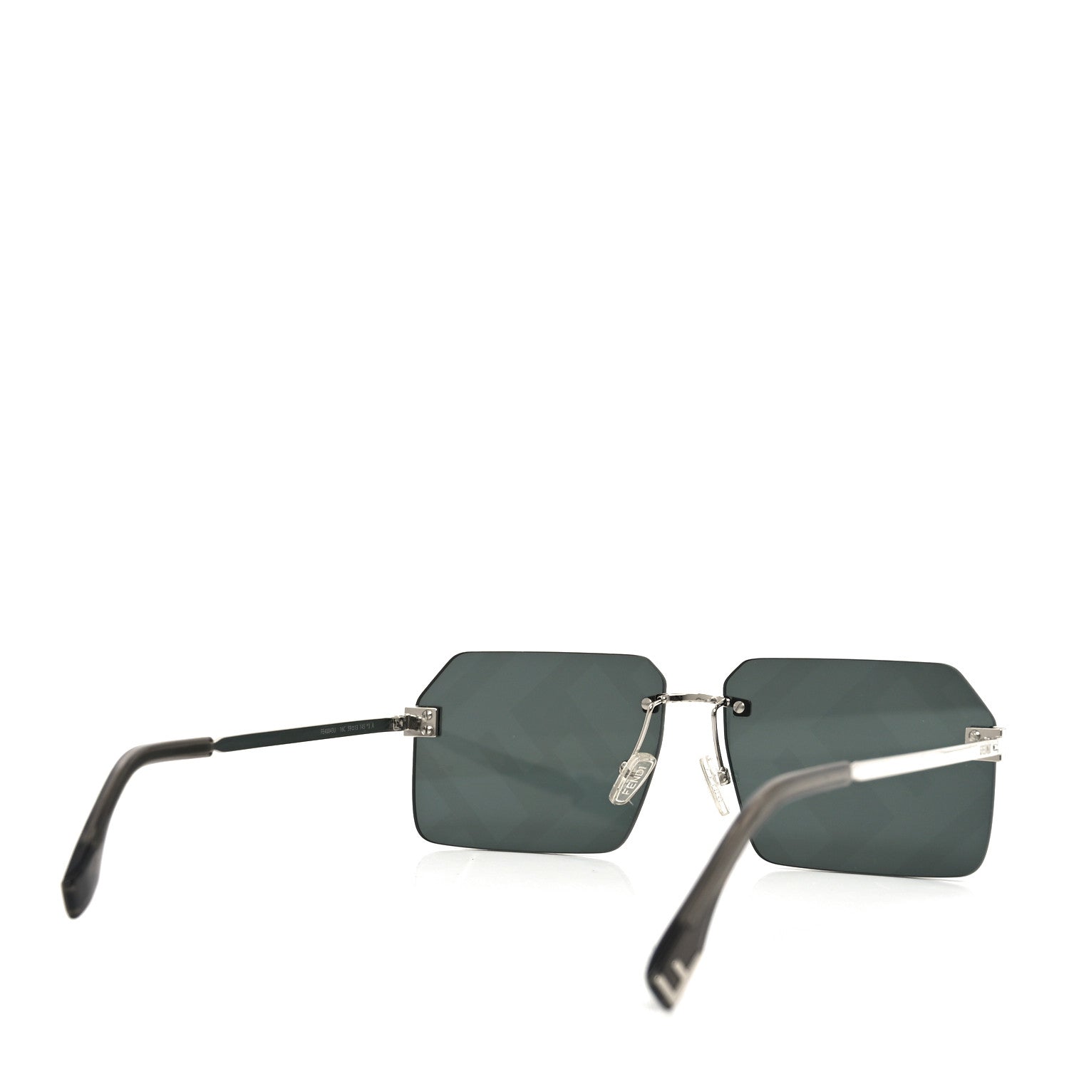 Fendi Square Sunglasses — Black