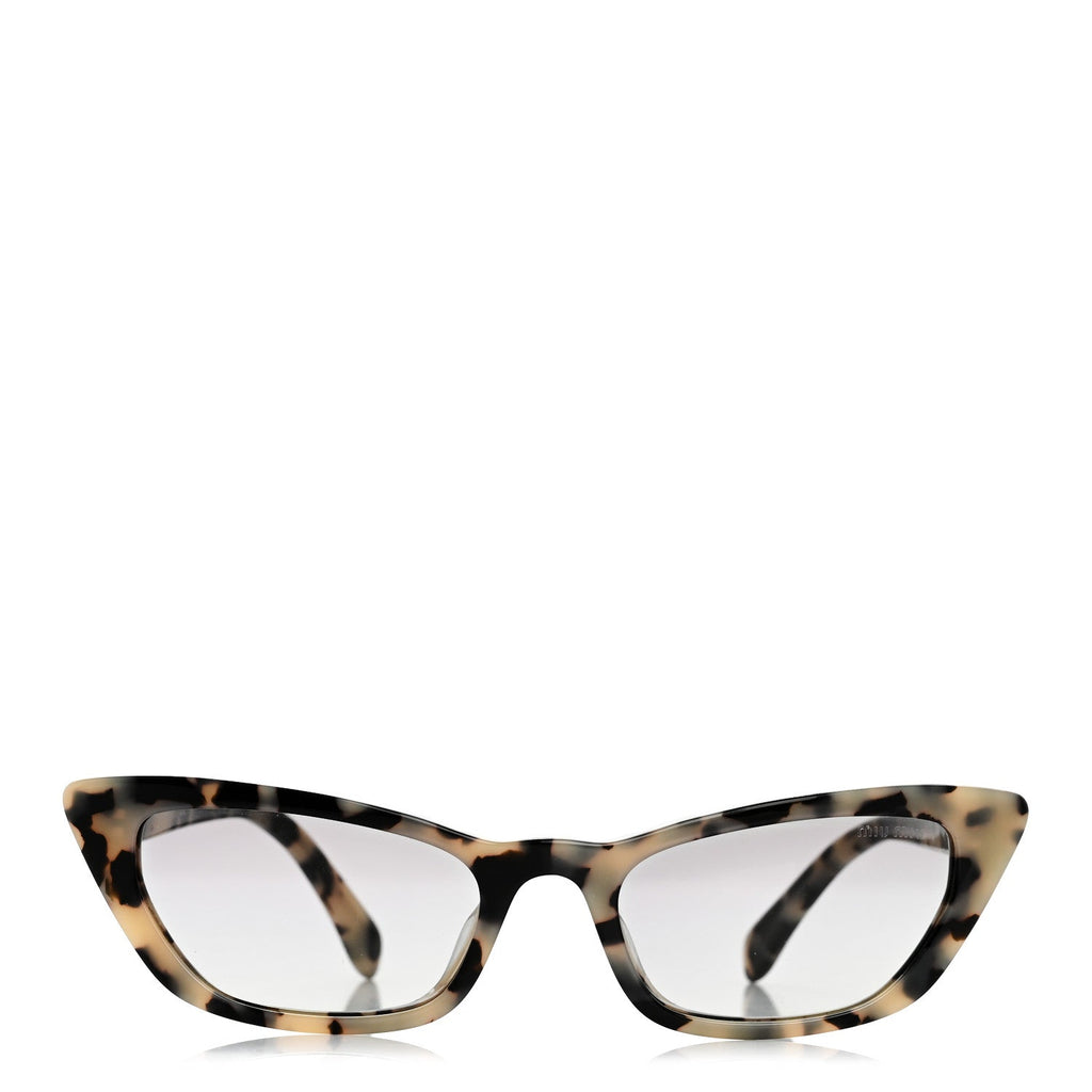 Miu Miu Cat-Eye Sunglasses — Tortoise SMU 10U