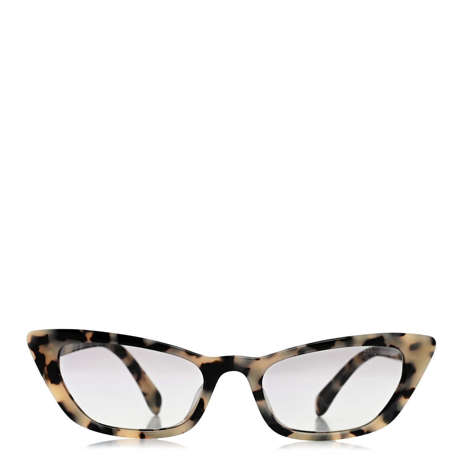 Miu Miu Cat-Eye Sunglasses — Tortoise SMU 10U
