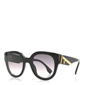 Fendi Cat-Eye Sunglasses — Black
