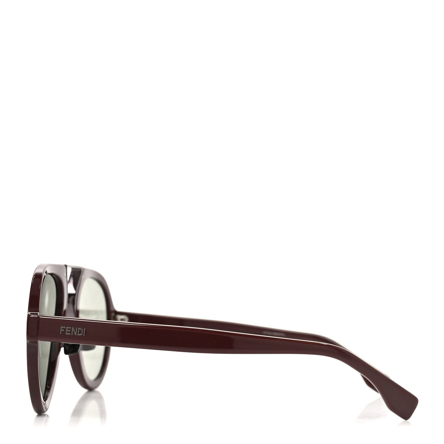 Fendi Aviator Sunglasses — Brown