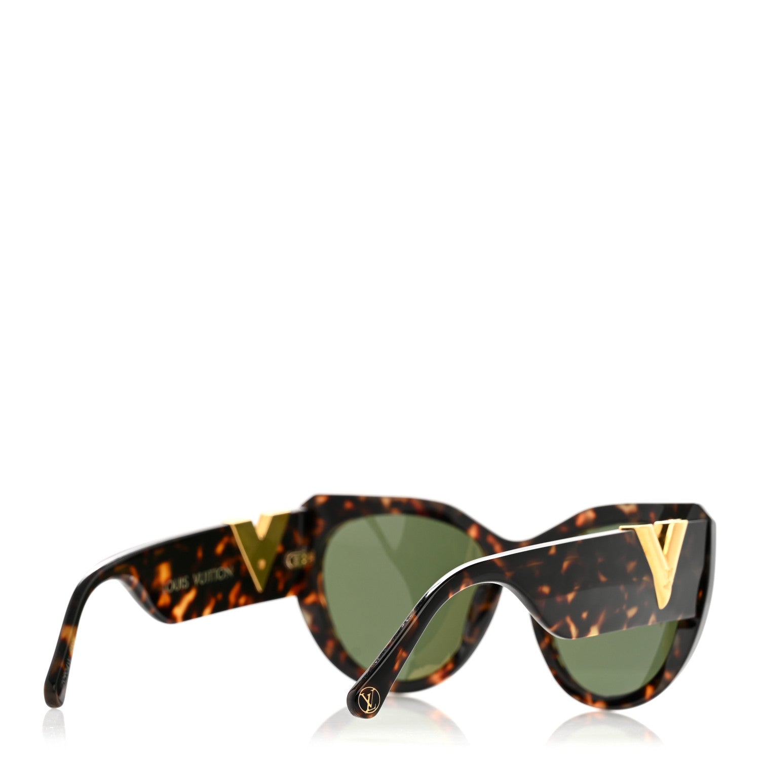 Louis Vuitton Round Sunglasses — Tortoise Z0904W