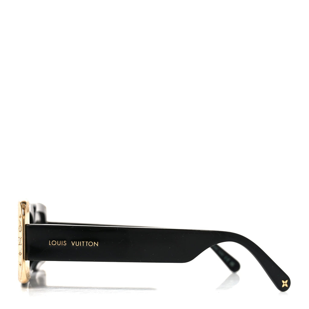 Louis Vuitton Square Sunglasses — Black Z1653E