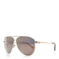 Louis Vuitton Aviator Sunglasses — Silver Z0858U