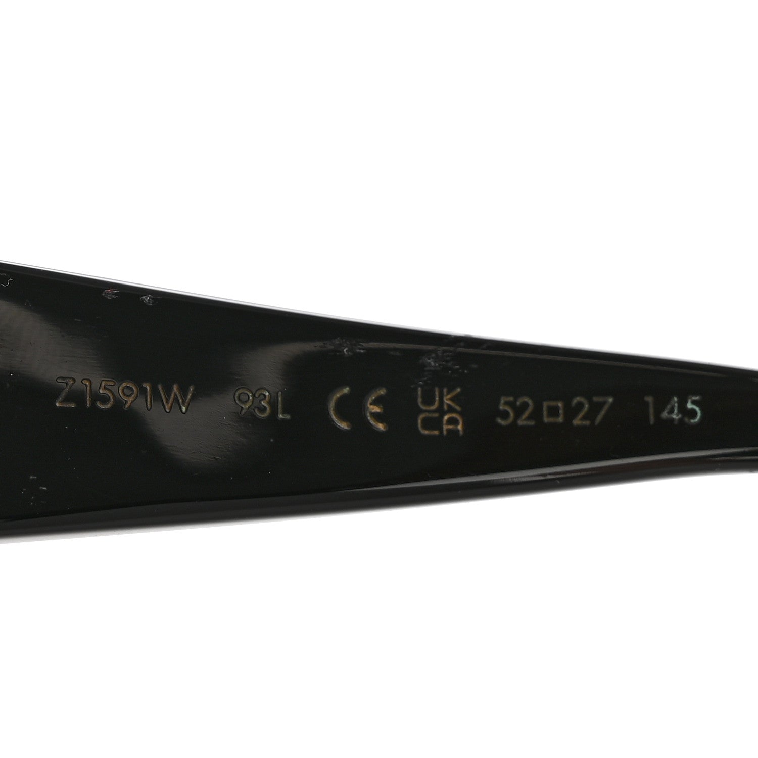 Louis Vuitton Square Sunglasses — Black Z1591W