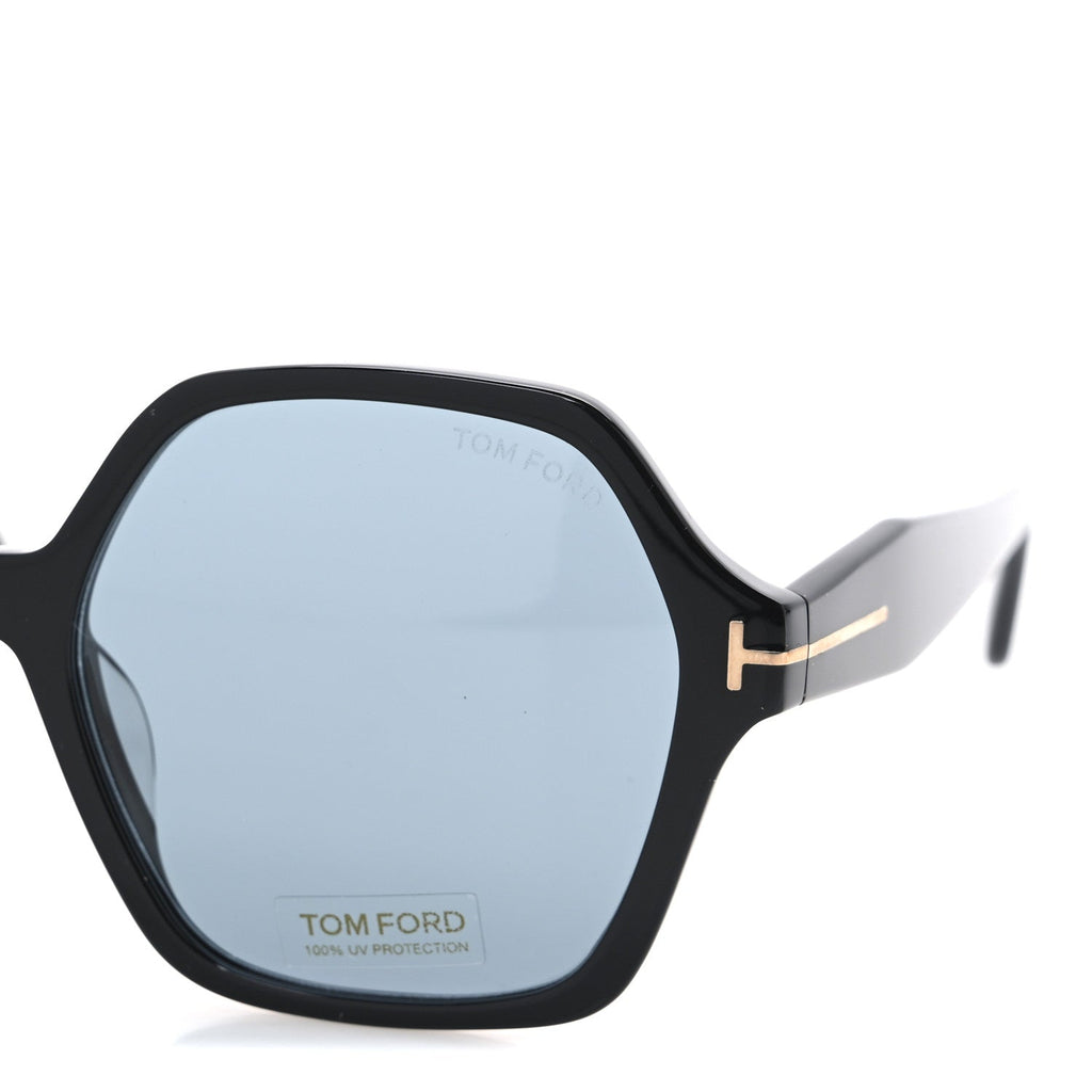 Tom Ford Square Sunglasses — Black TF 1032-F