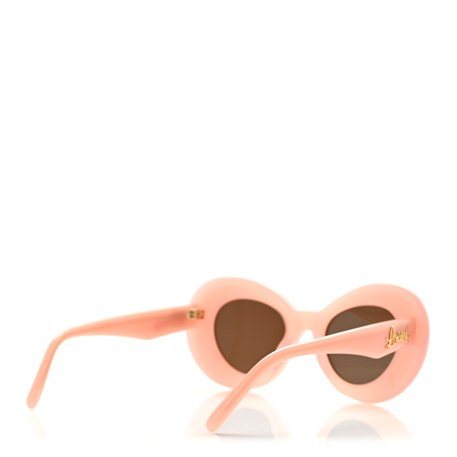 Loewe Round Sunglasses — Pink