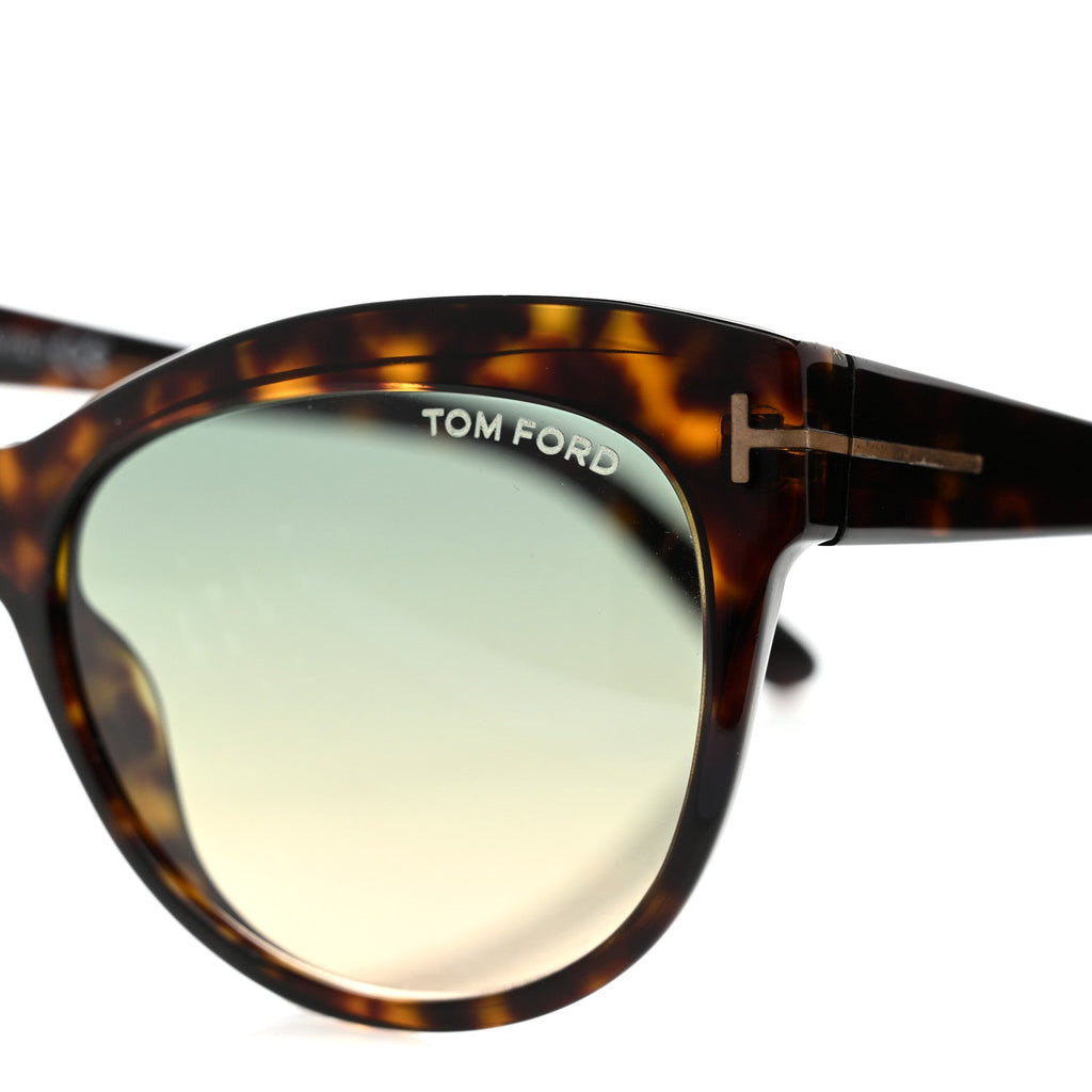 Tom Ford Cat-Eye Sunglasses — Tortoise TF430