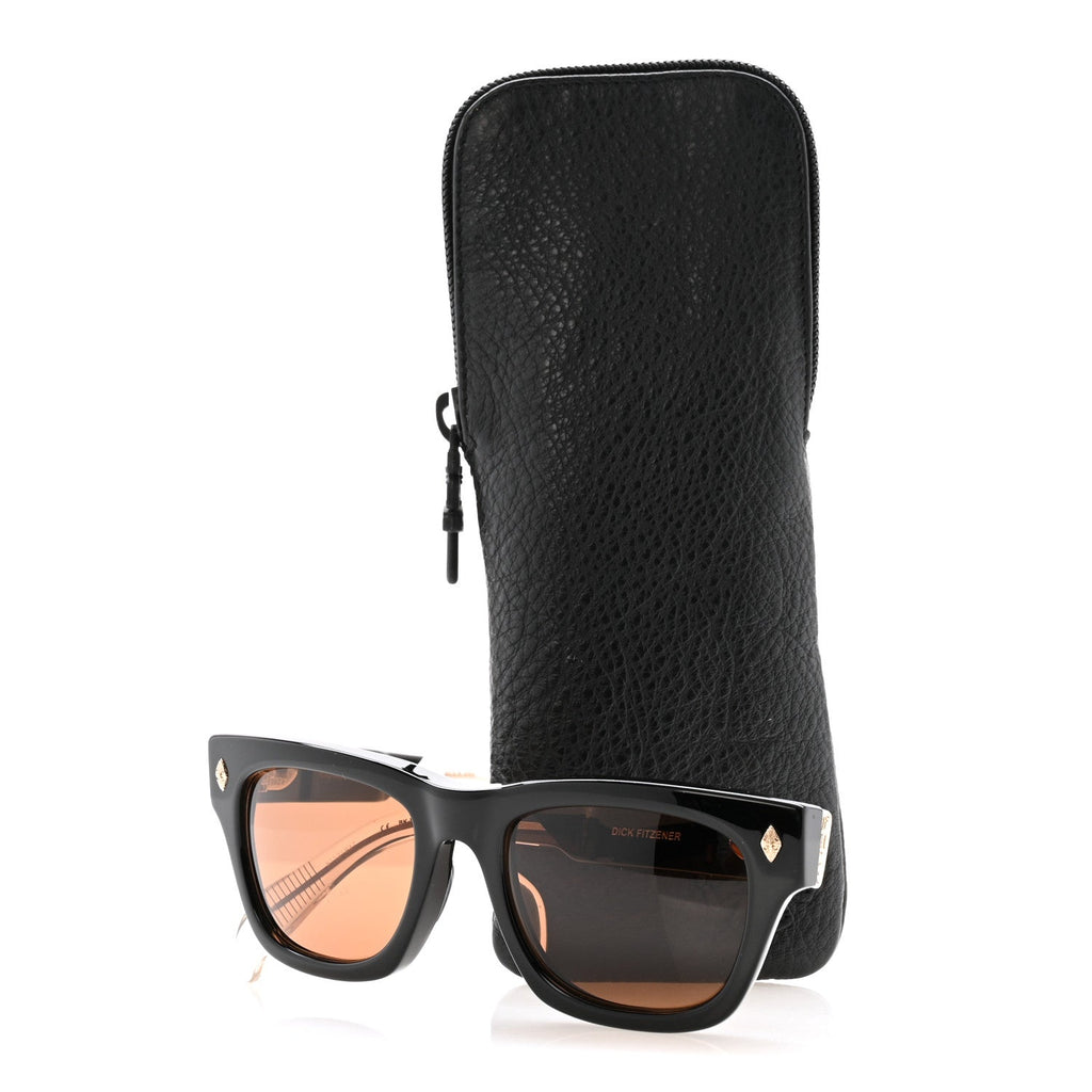 Chrome Hearts Square Sunglasses — Black