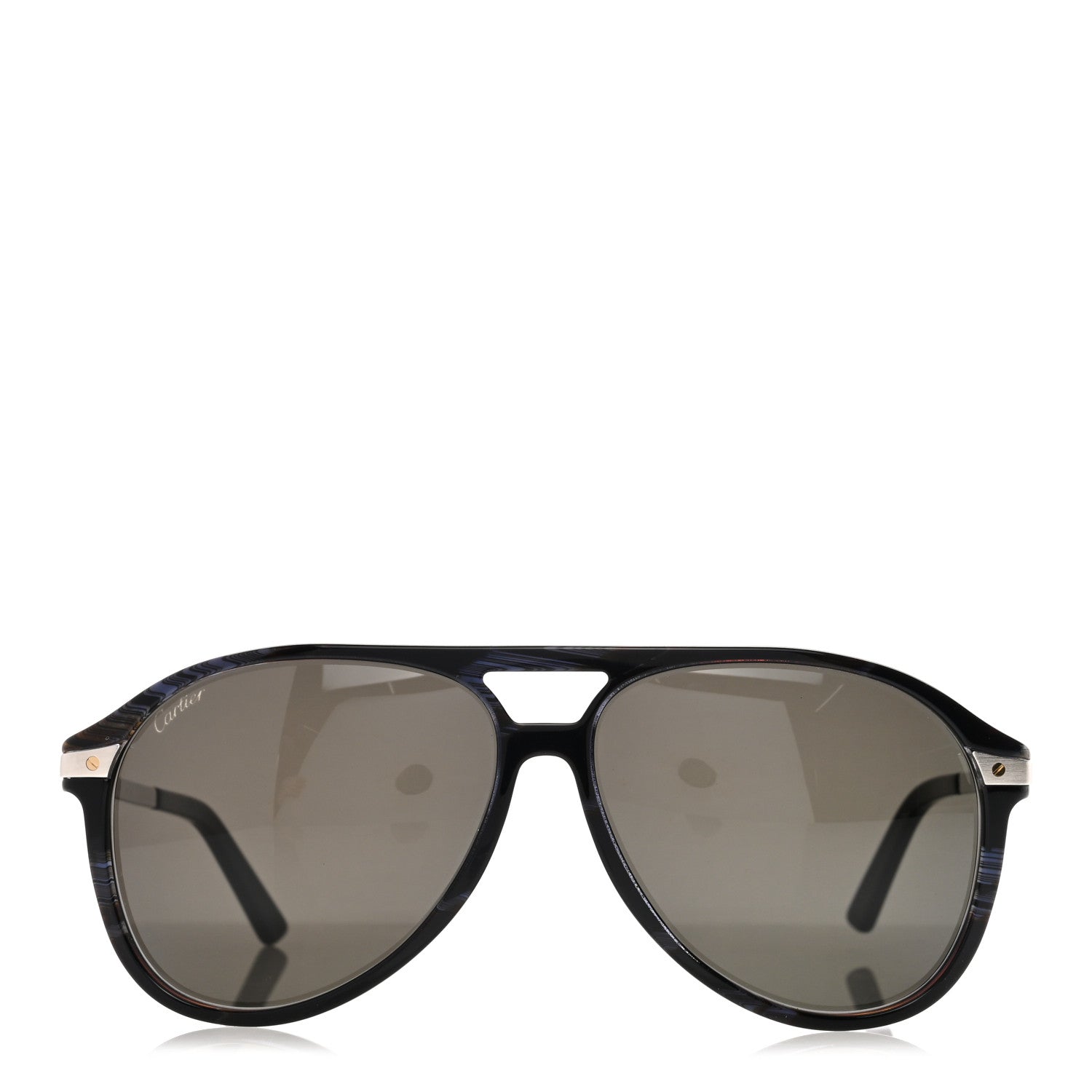 Cartier Aviator Sunglasses — Black