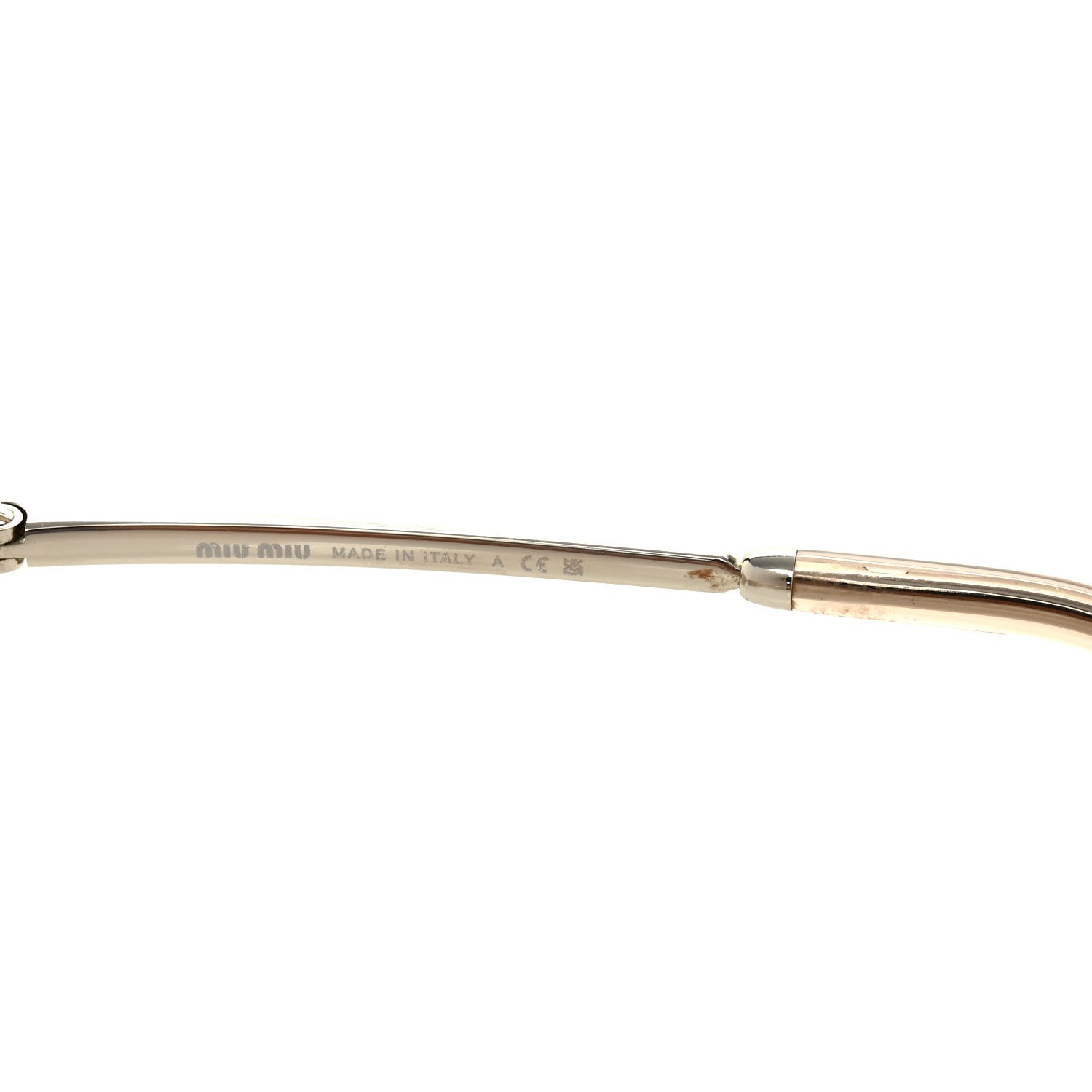 Miu Miu Square Sunglasses — Silver SMU54Y