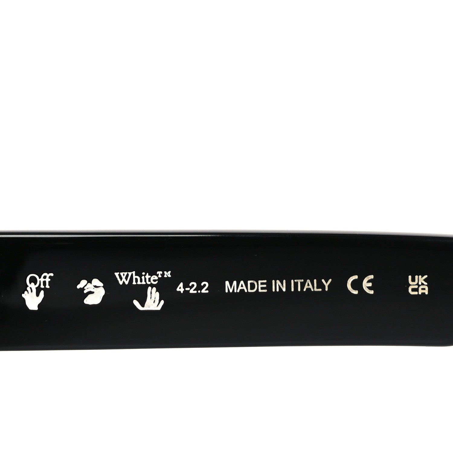 Off-White Cat-Eye Sunglasses — Black
