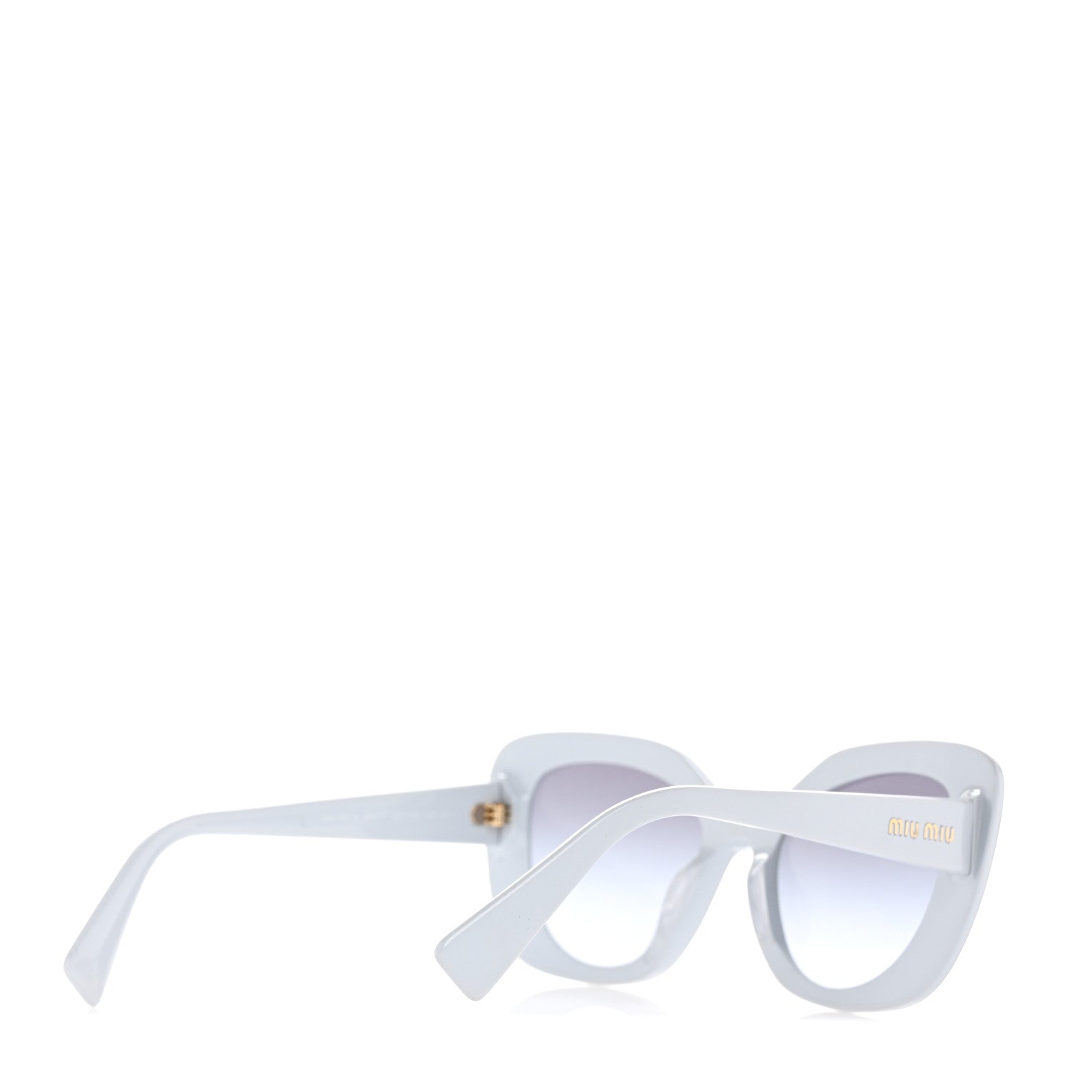 Miu Miu Cat-Eye Sunglasses — Blue SMU06X