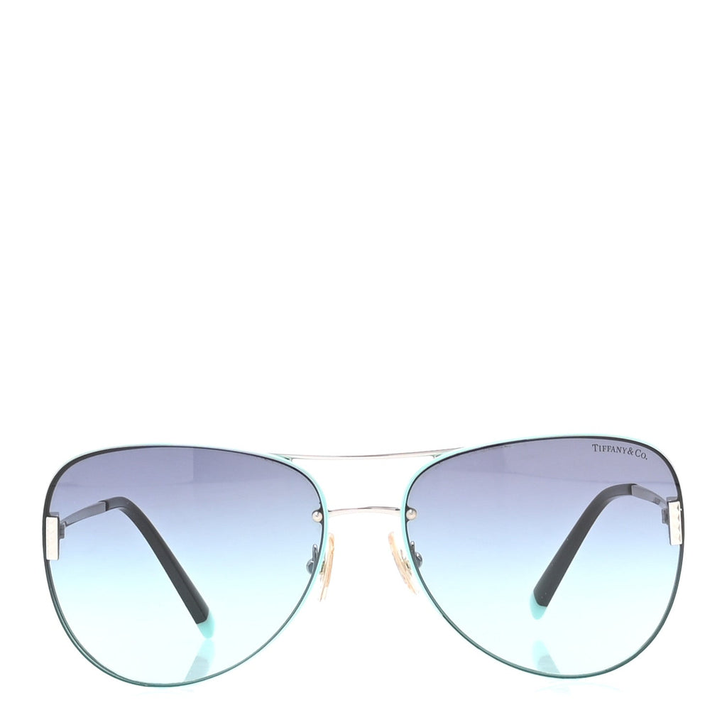 Tiffany Aviator Sunglasses — Blue TF 3066