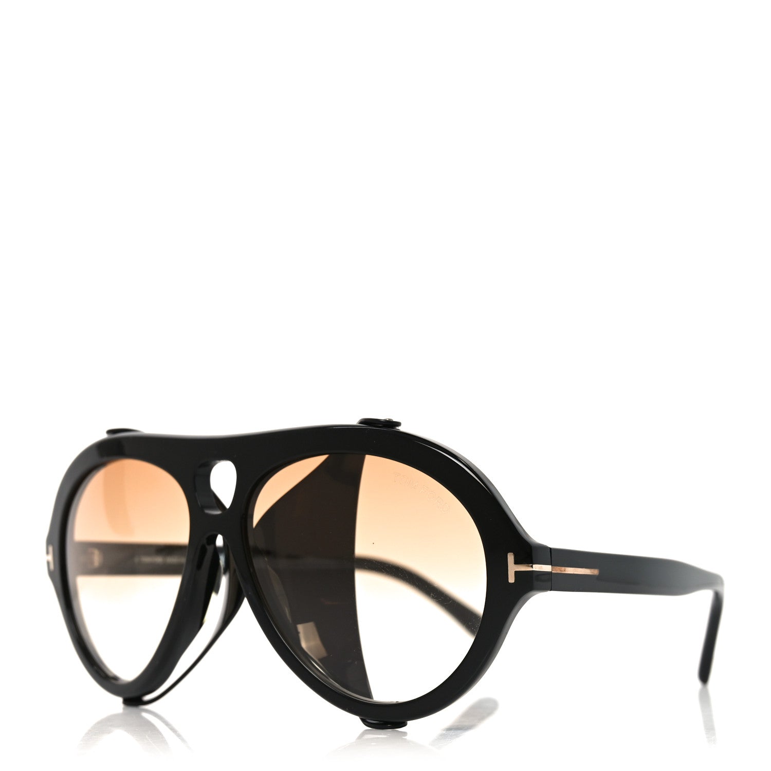 Tom Ford Square Sunglasses — Black TF882