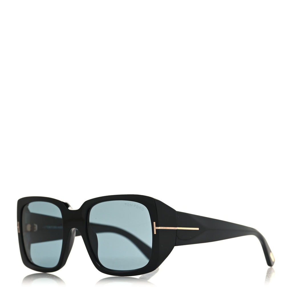 Tom Ford Square Sunglasses — Black TF1035