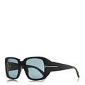 Tom Ford Square Sunglasses — Black TF1035
