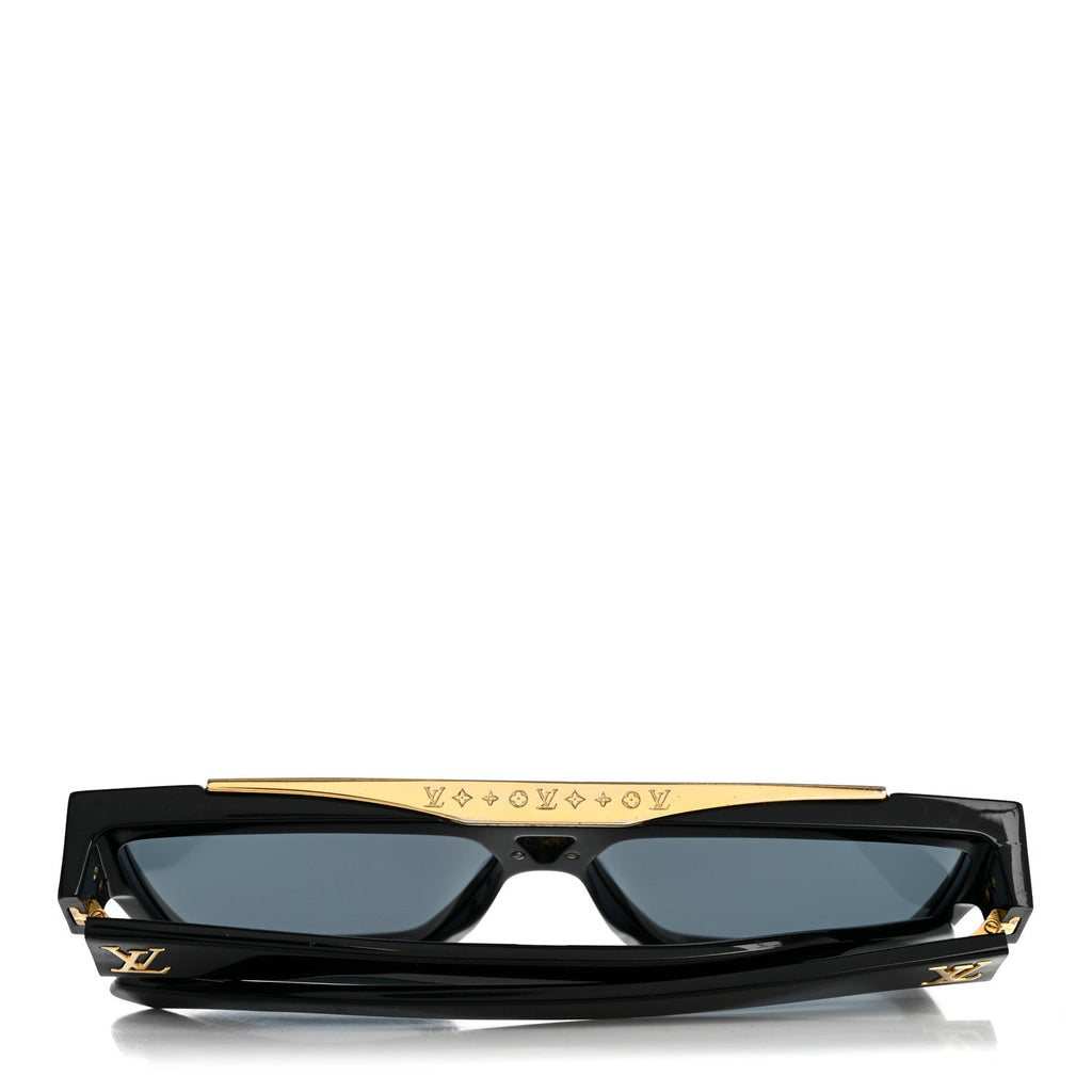 Louis Vuitton Square Sunglasses — Black Z1502W
