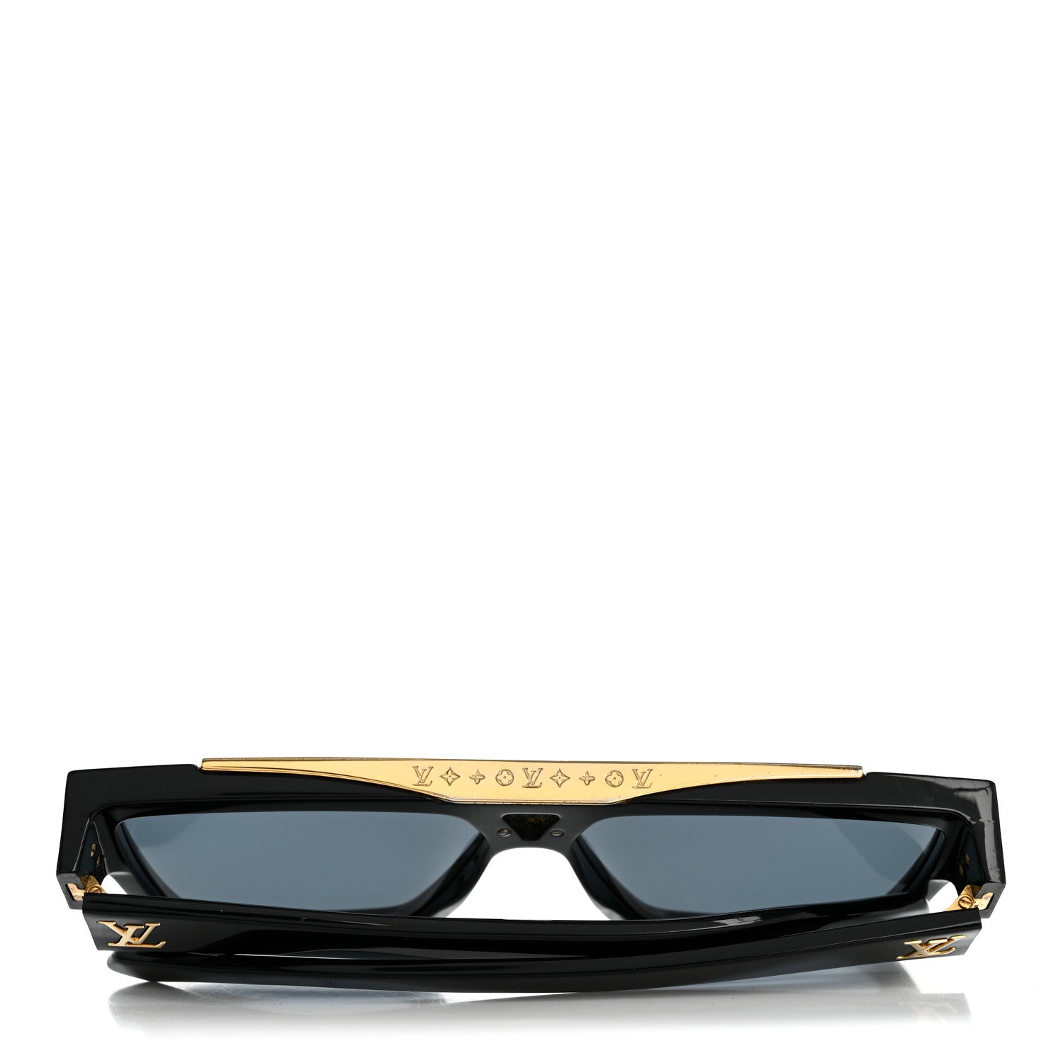 Louis Vuitton Square Sunglasses — Black Z1502W
