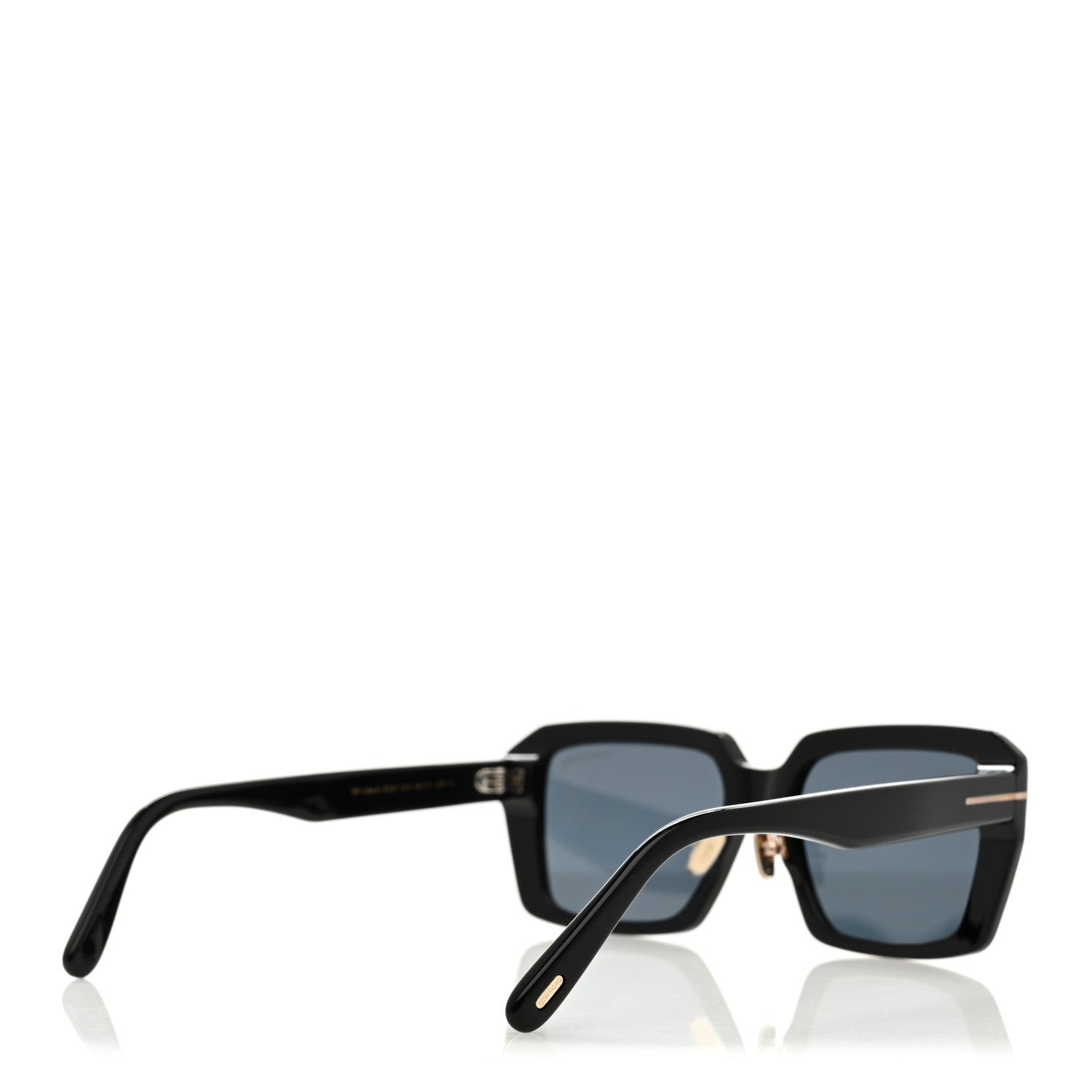 Tom Ford Square Sunglasses — Black TF1164-K