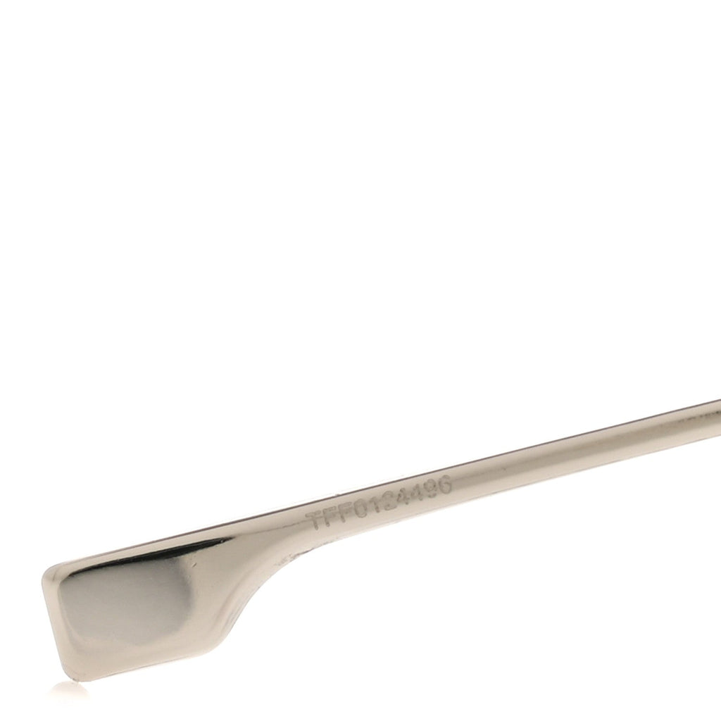 Fendi Square Sunglasses — Silver