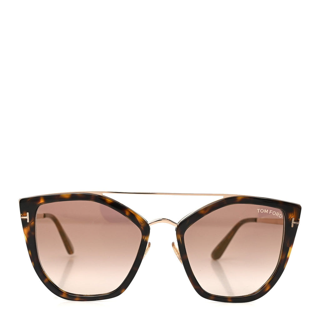 Tom Ford Square Sunglasses — Tortoise TF648