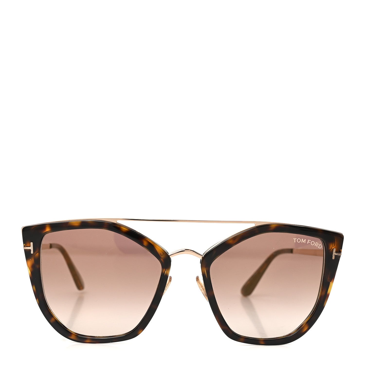 Tom Ford Square Sunglasses — Tortoise TF648